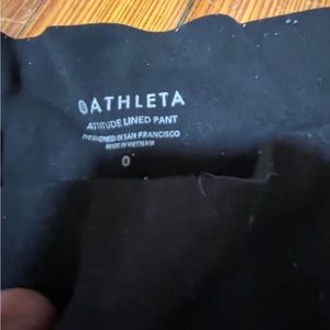 Athleta Black Attitude Line Pant
